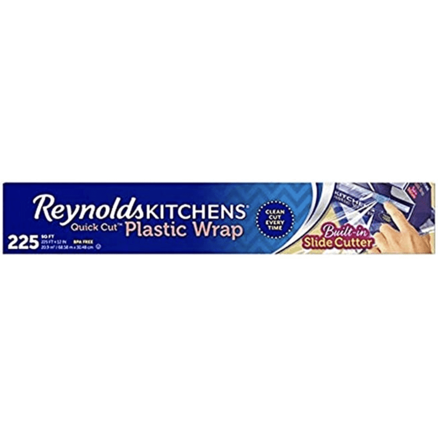 Reynolds Quick Cut Plastic Wrap 225-Square Foot Roll for $4 Reynolds Quick Cut Plastic Wrap 225-Square Foot Roll for $4