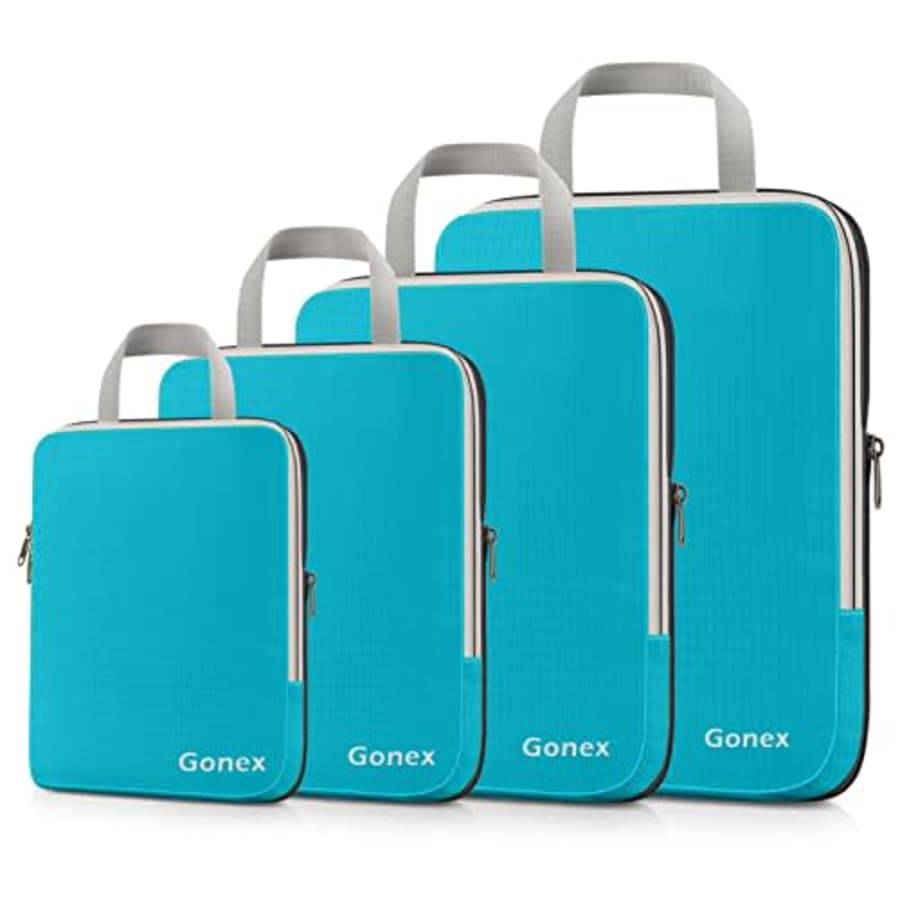 Gonex 4-Piece Compression Packing Cubes for $30 Gonex 4-Piece Compression Packing Cubes for $30