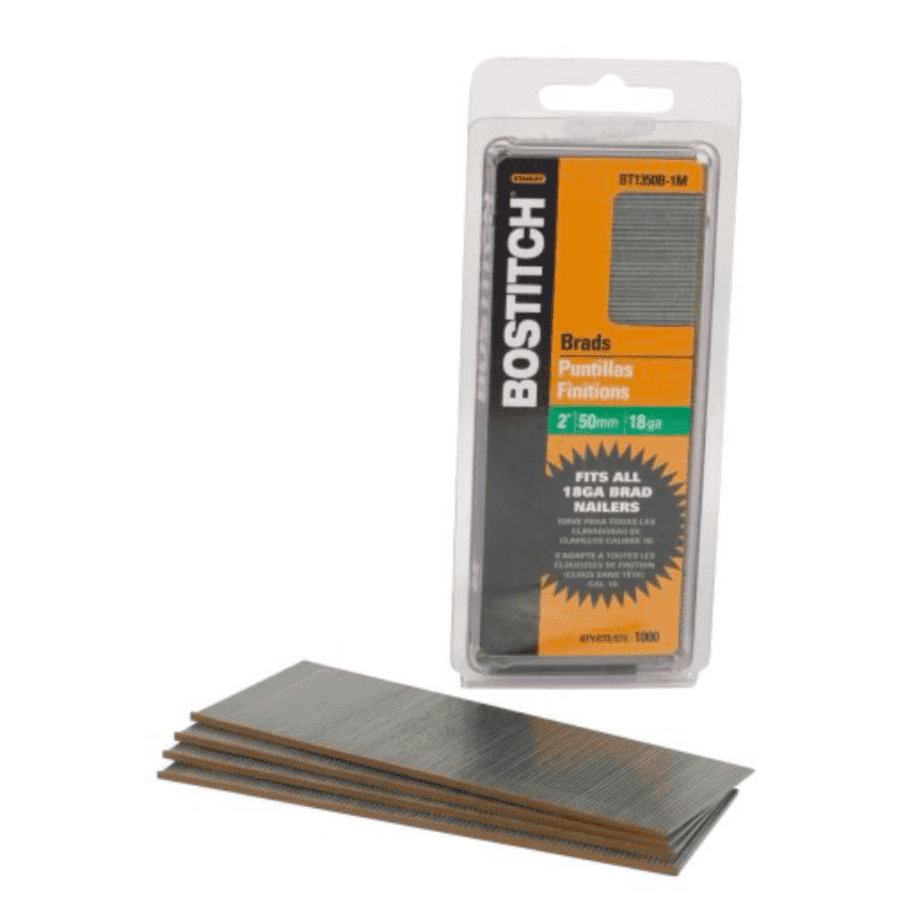 Bostitch 18-Gauge 2" Brad Nails 1,000-Count for $5 Bostitch 18-Gauge 2" Brad Nails 1,000-Count for $5