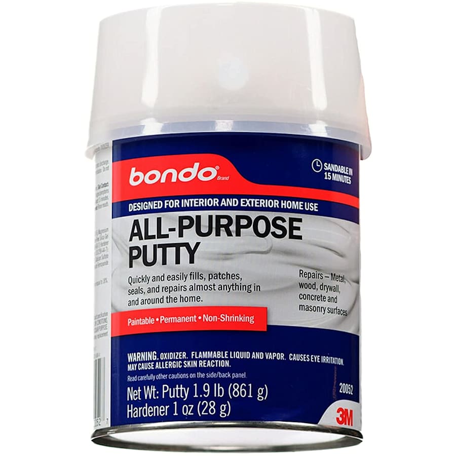 Bondo 1-Quart All-Purpose Putty for $9 Bondo 1-Quart All-Purpose Putty for $9