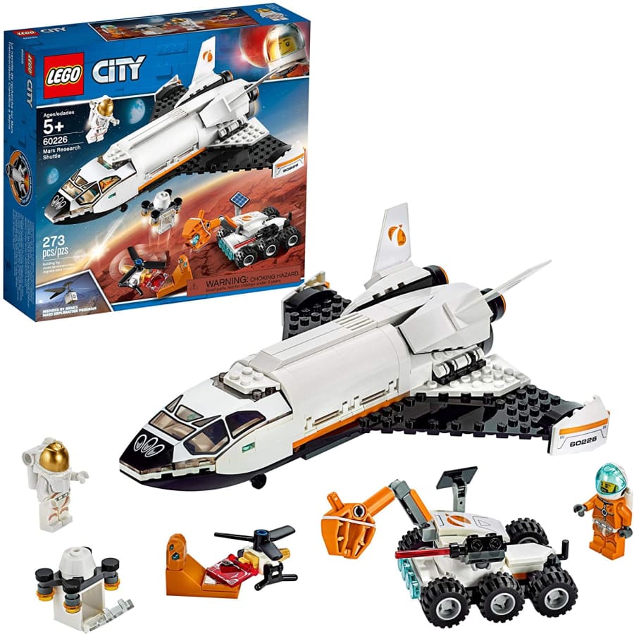 LEGO City Space Mars Research Shuttle Building Set for $66