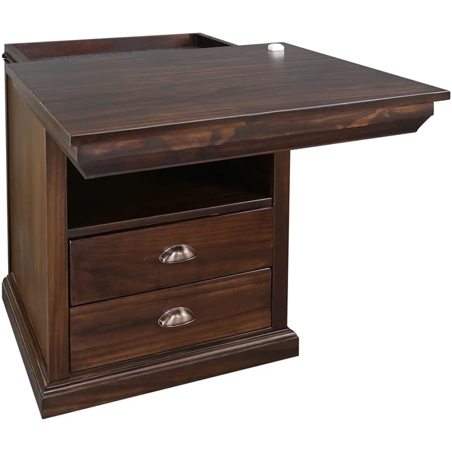 Casual Home Lincoln Solid Wood Nightstand w/ Concealed Compartment for $144