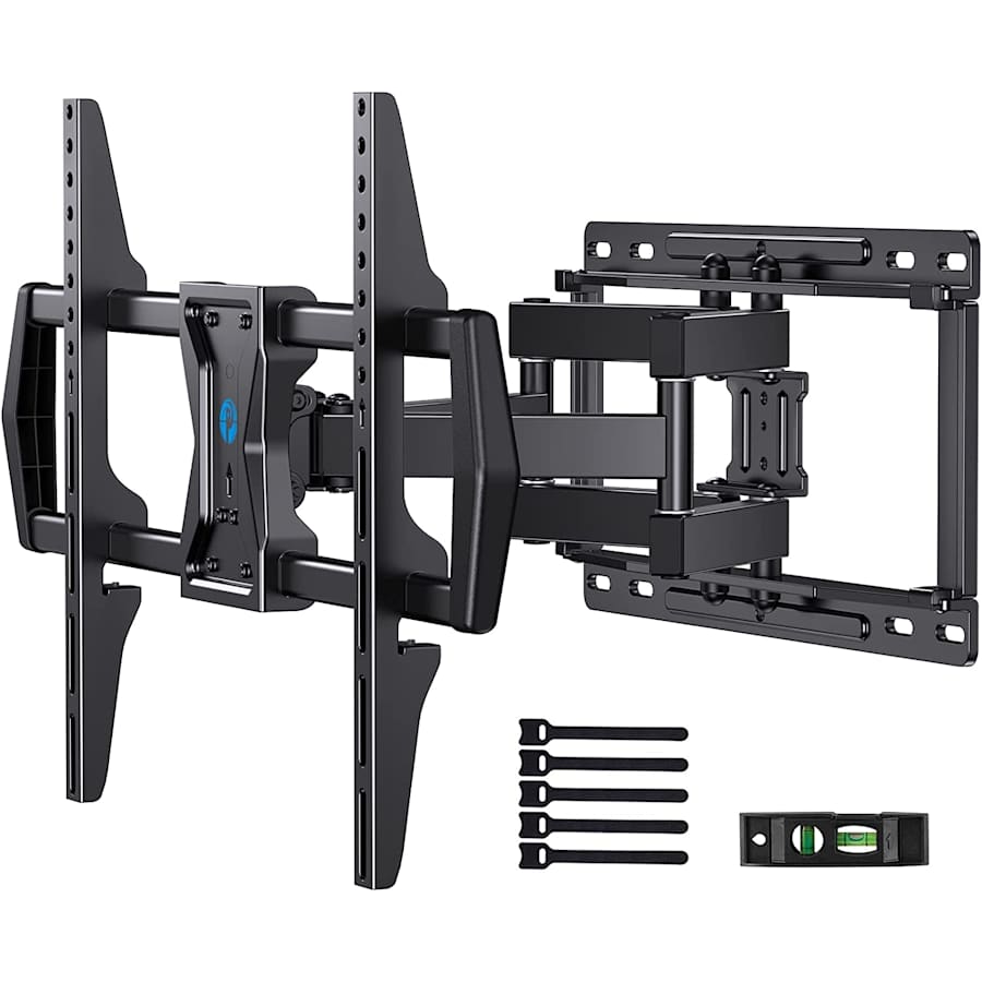 Pipishell Full Motion TV Wall Mount for 37" to 75" TVs for $40