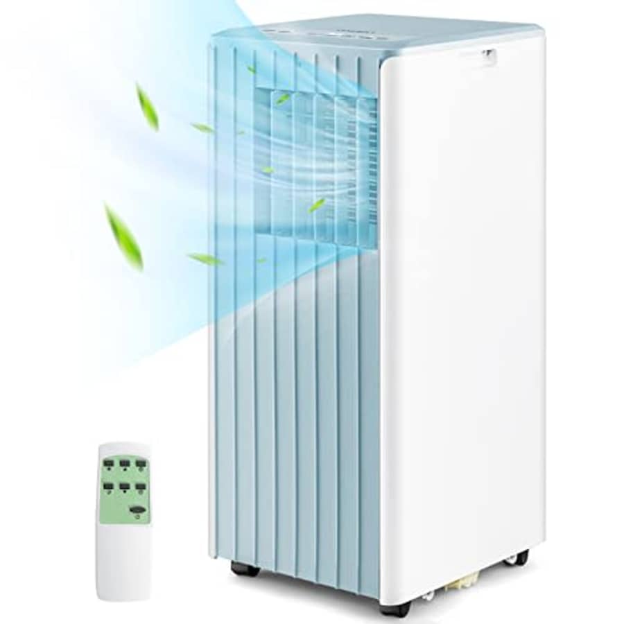 COSTWAY 10000 BTU Portable Air Conditioner, 3-in-1 AC Unit with Dehumidifier & Smart Sleep Mode, for $266
