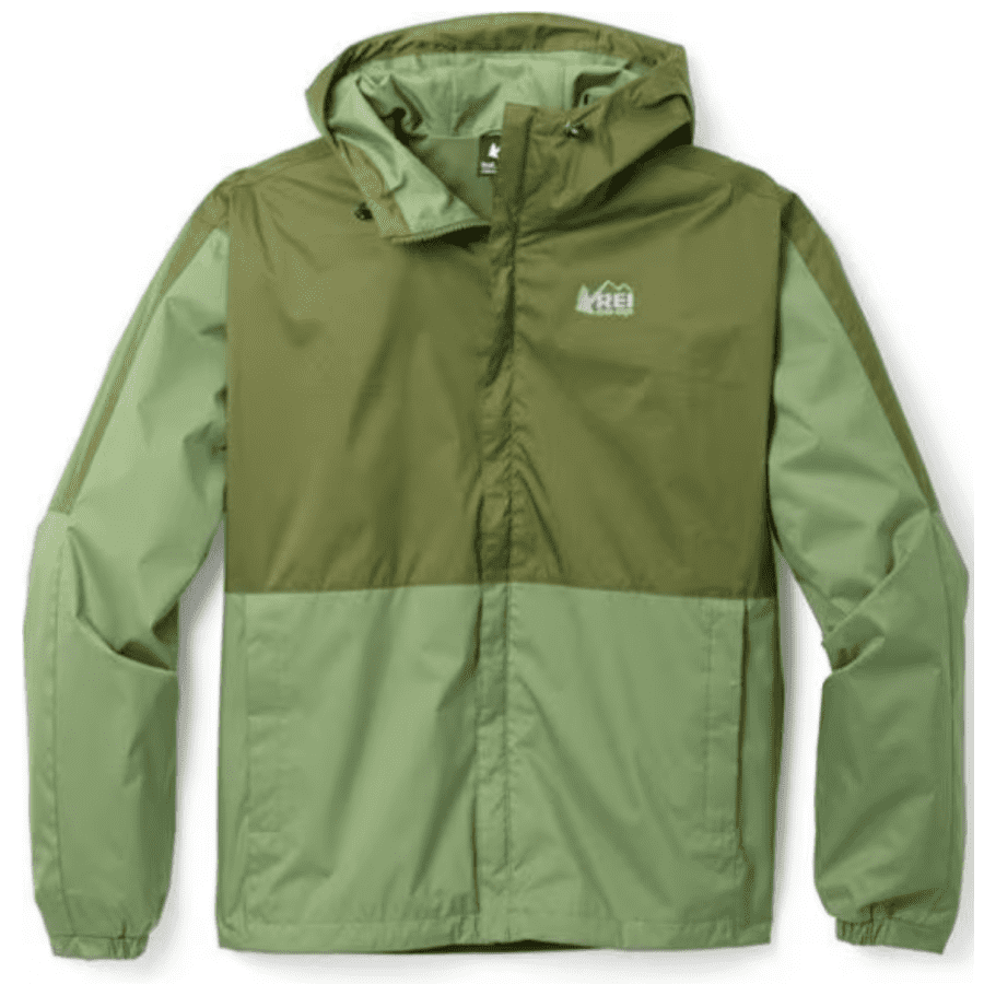 REI Co-op Men's Trailmade Rain Jacket for $35