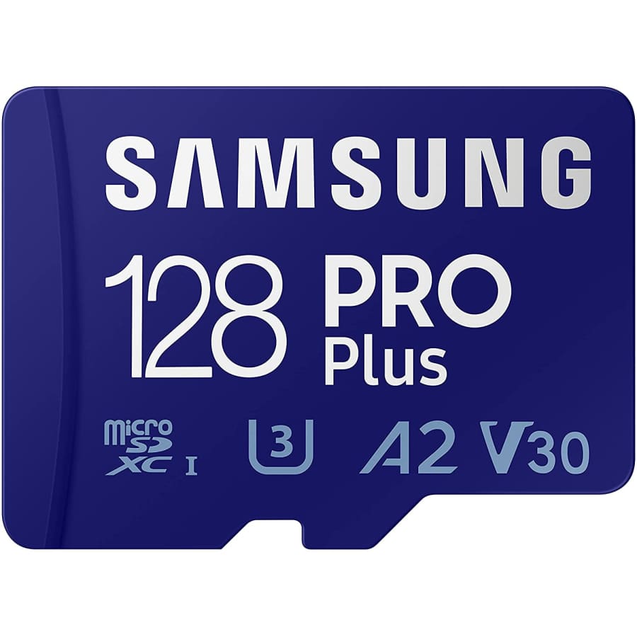 Samsung Pro Plus 128Gb Micro SD Memory Card w/ Adapter for $23 Samsung Pro Plus 128Gb Micro SD Memory Card w/ Adapter for $23
