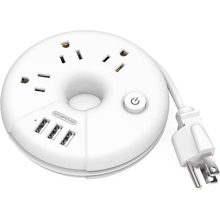 Ntonpower 3-Outlet 3-USB Power Strip for $12 Ntonpower 3-Outlet 3-USB Power Strip for $12