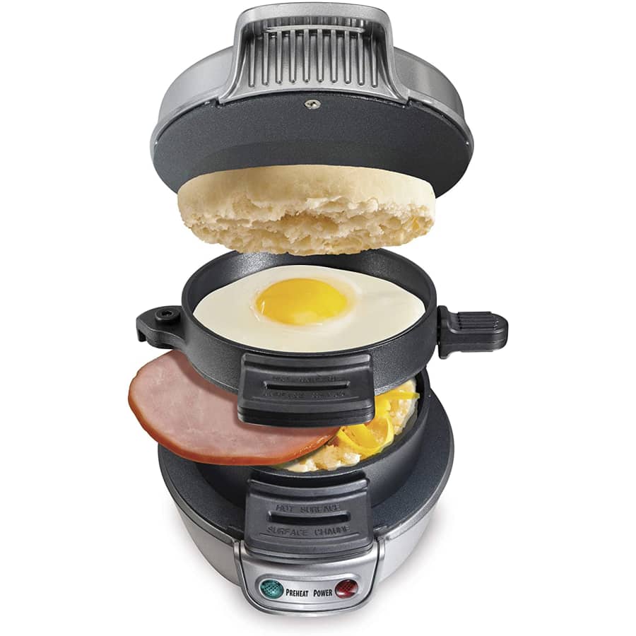 Hamilton Beach Breakfast Sandwich Maker for $25
