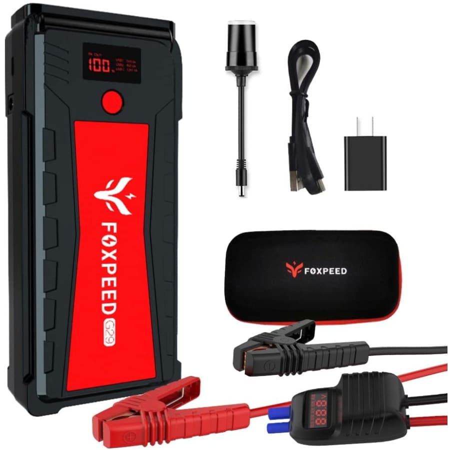 Foxpeed 21,000mAh Car Jump Starter & Power Pack for $50