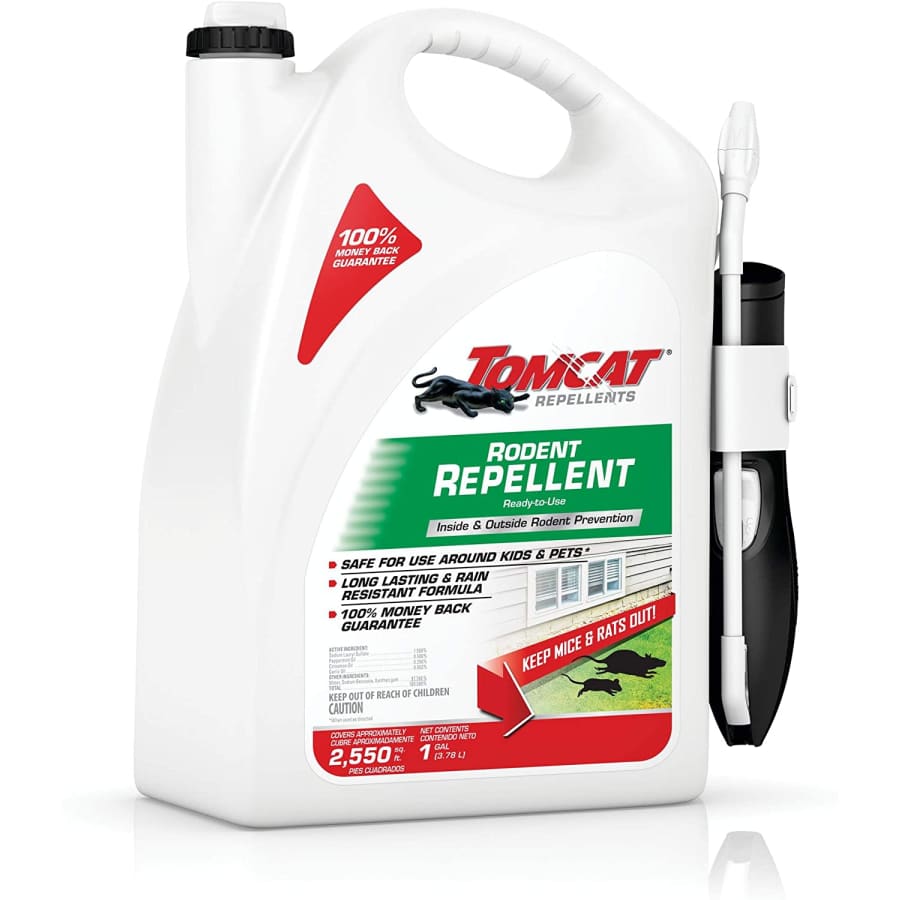 Tomcat Rodent Repellent Ready-to-Use 1-Gallon Spray w/ Comfort Wand for $25 Tomcat Rodent Repellent Ready-to-Use 1-Gallon Spray w/ Comfort Wand for $25