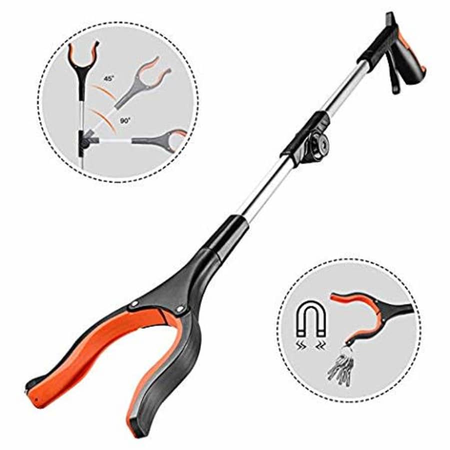 Tacklife 30" Angled Arm Reacher Grabber for $7 w/ Prime Tacklife 30" Angled Arm Reacher Grabber for $7 w/ Prime