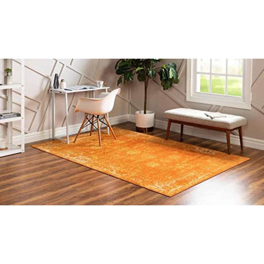 Unique Loom Sofia Collection Traditional Vintage Area Rug, 8' x 10', Orange/Yellow for $179 Unique Loom Sofia Collection Traditional Vintage Area Rug, 8' x 10', Orange/Yellow for $179