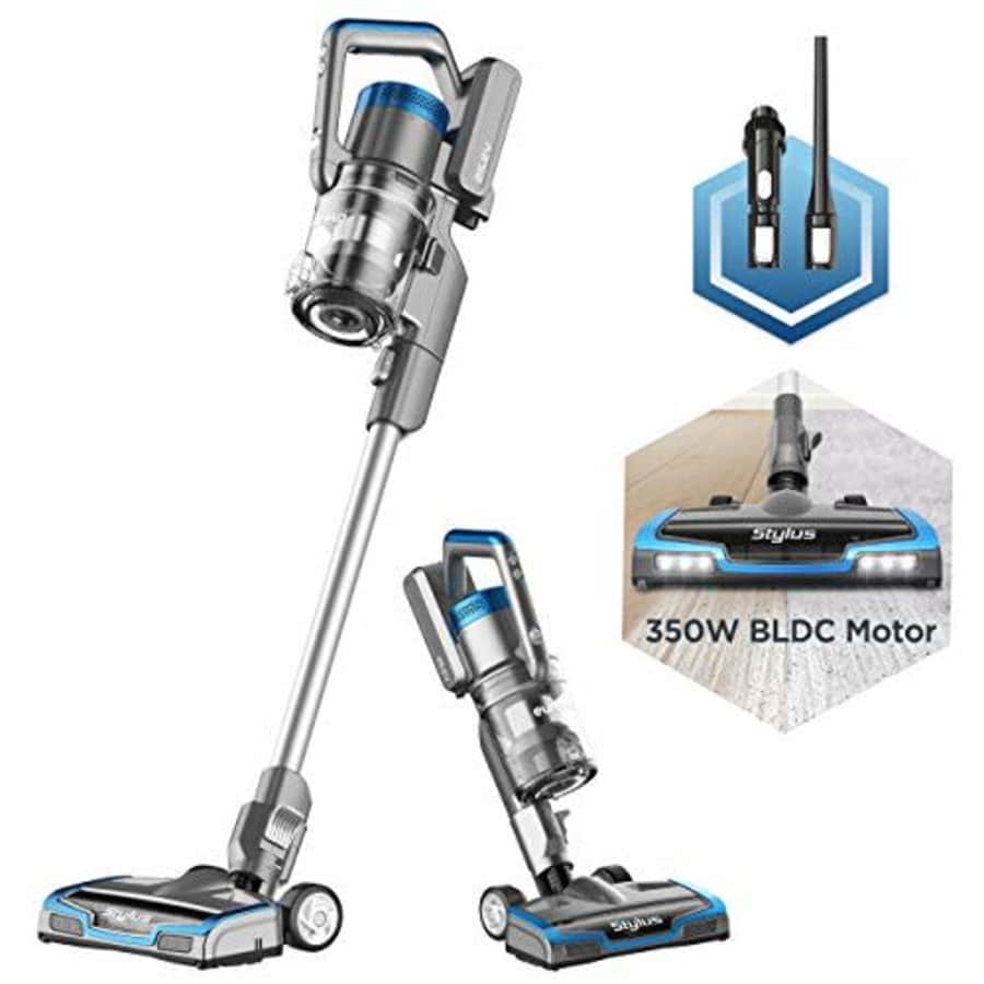 Eureka Stylus Lightweight Cordless Vacuum Cleaner, 350W Powerful BLDC Motor for Multi-Flooring Deep for $148 Eureka Stylus Lightweight Cordless Vacuum Cleaner, 350W Powerful BLDC Motor for Multi-Flooring Deep for $148