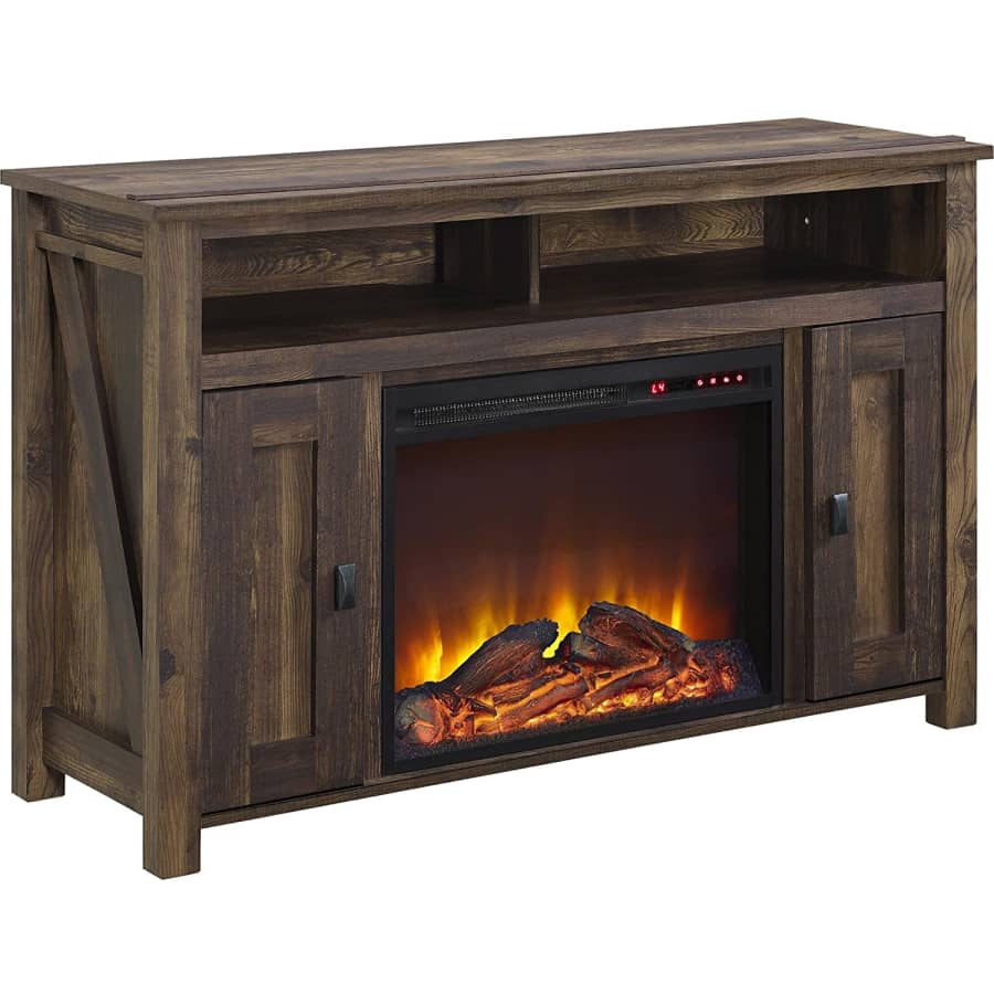 Ameriwood Home Farmington Fireplace TV Console for $193