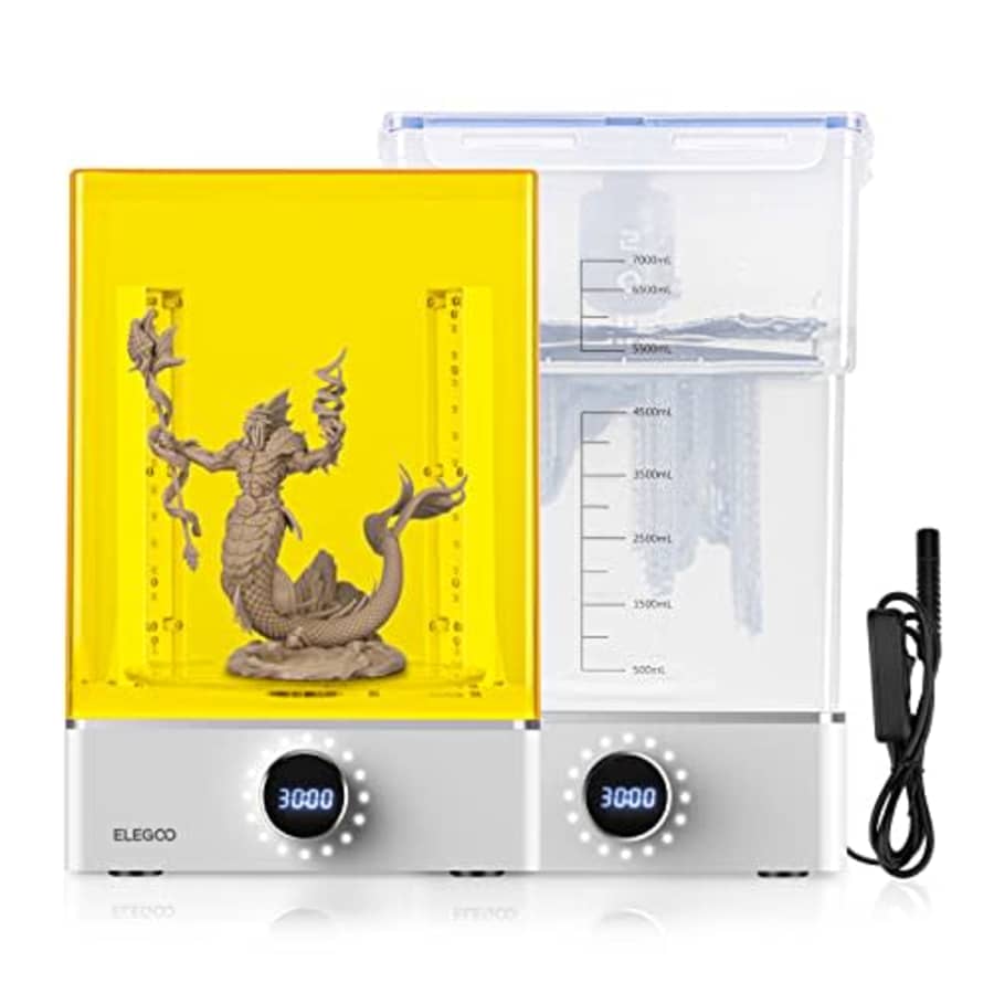 ELEGOO Mercury XS Bundle with Separate Washing and Curing Station for Large Resin 3D Printed for $235 ELEGOO Mercury XS Bundle with Separate Washing and Curing Station for Large Resin 3D Printed for $235