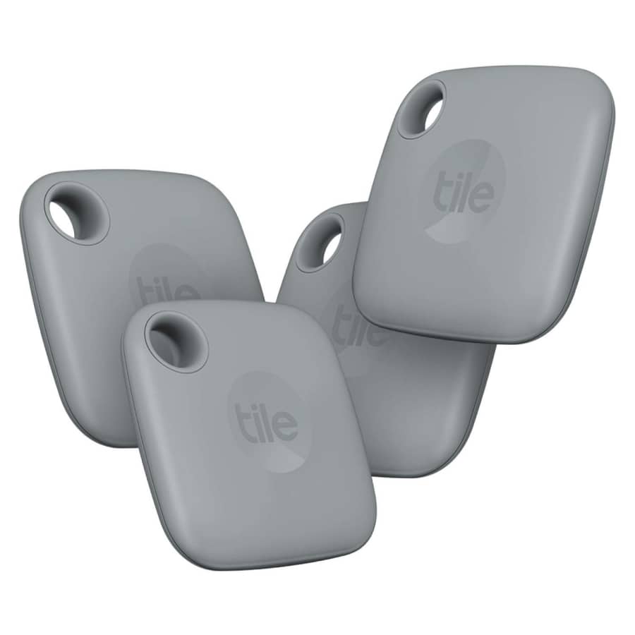 Tile Mate (2022) Bluetooth Tracker 4-Pack for $38