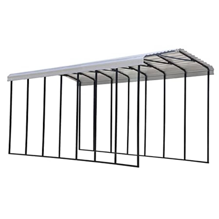 Arrow Carports Galvanized Steel Carport, RV Metal Carport Kit, 14' x 33' x 14', Eggshell for $3,977 Arrow Carports Galvanized Steel Carport, RV Metal Carport Kit, 14' x 33' x 14', Eggshell for $3,977