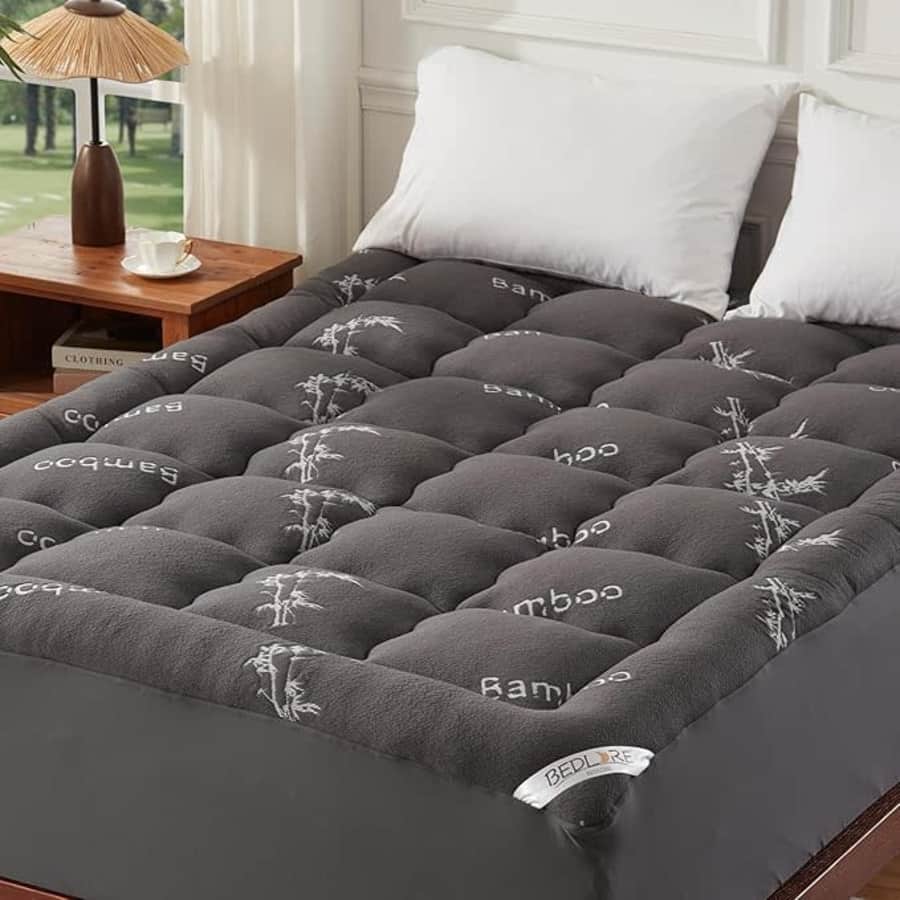 Bedlore Viscose Derived from Bamboo Queen Mattress Topper for $44 w/ Prime Bedlore Viscose Derived from Bamboo Queen Mattress Topper for $44 w/ Prime