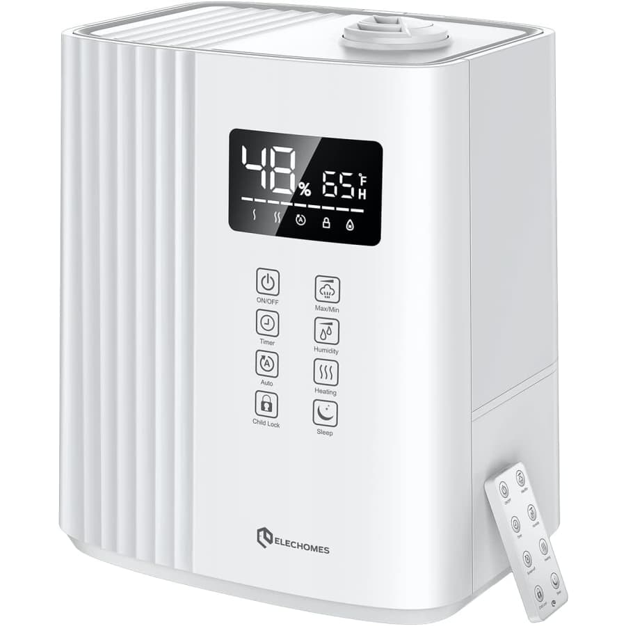 Elechomes 6.5L Warm/Cool Mist Humidifier for $66
