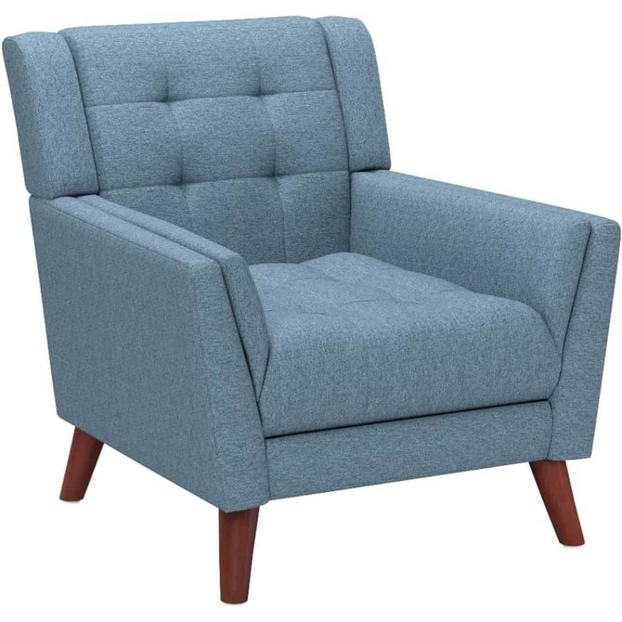 Christopher Knight Home Alisa Mid Century Modern Fabric Arm Chair for $200