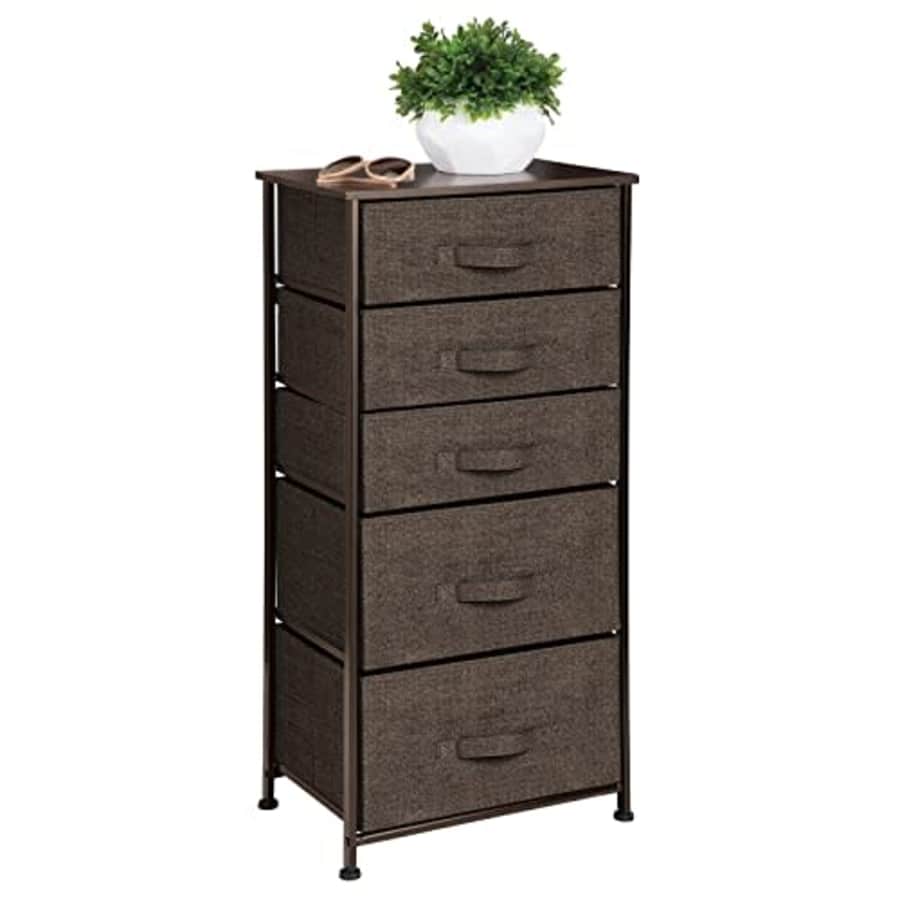 mDesign Storage Dresser Furniture Unit - Tall Standing Organizer Tower for Bedroom, Office, Living for $47 mDesign Storage Dresser Furniture Unit - Tall Standing Organizer Tower for Bedroom, Office, Living for $47