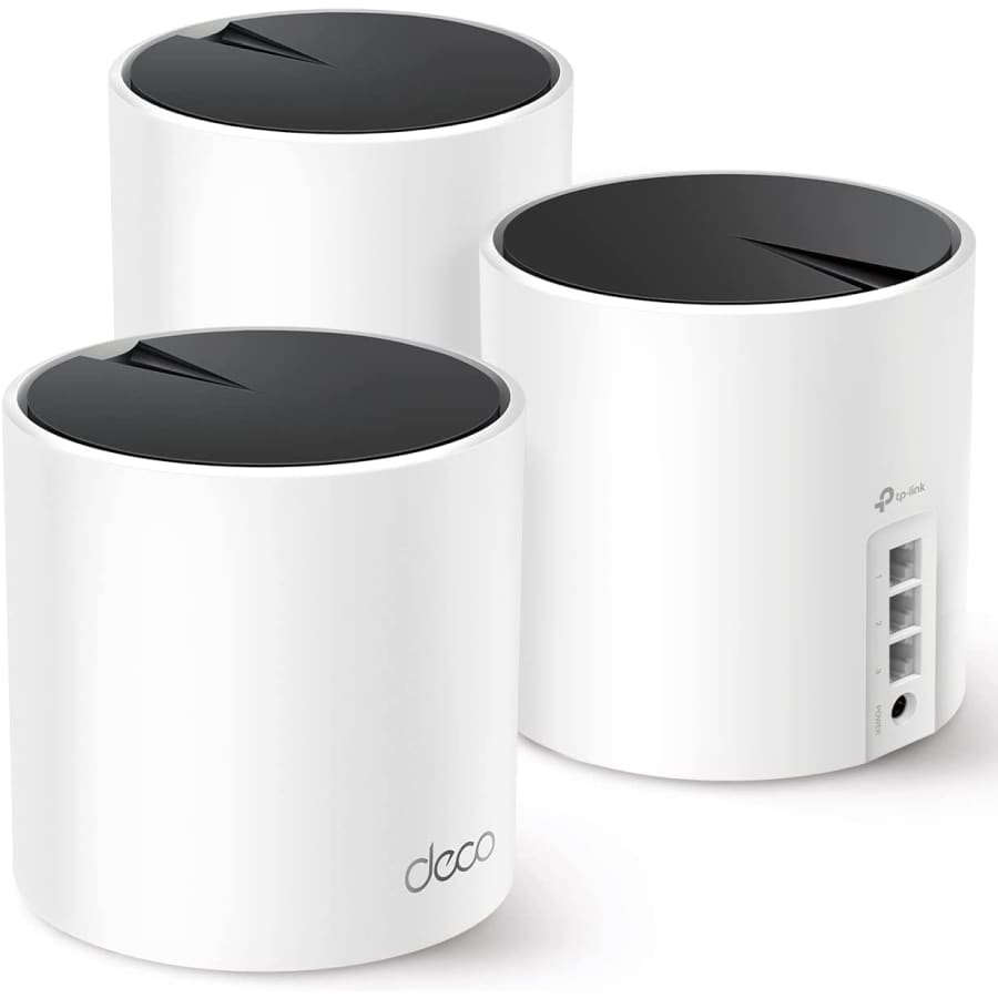 TP-Link Deco AX3000 Deco X55 WiFi 6 Mesh System 3-Pack for $70 TP-Link Deco AX3000 Deco X55 WiFi 6 Mesh System 3-Pack for $70