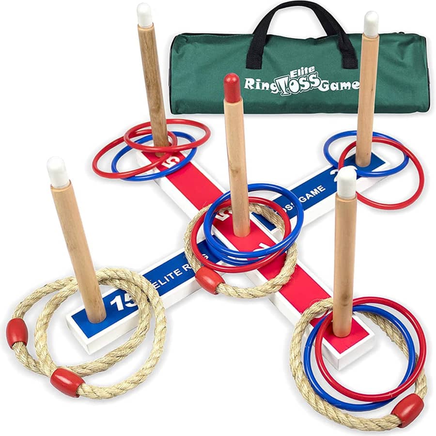 Elite Outdoor Games Ring Toss Yard Game Set for $16 Elite Outdoor Games Ring Toss Yard Game Set for $16