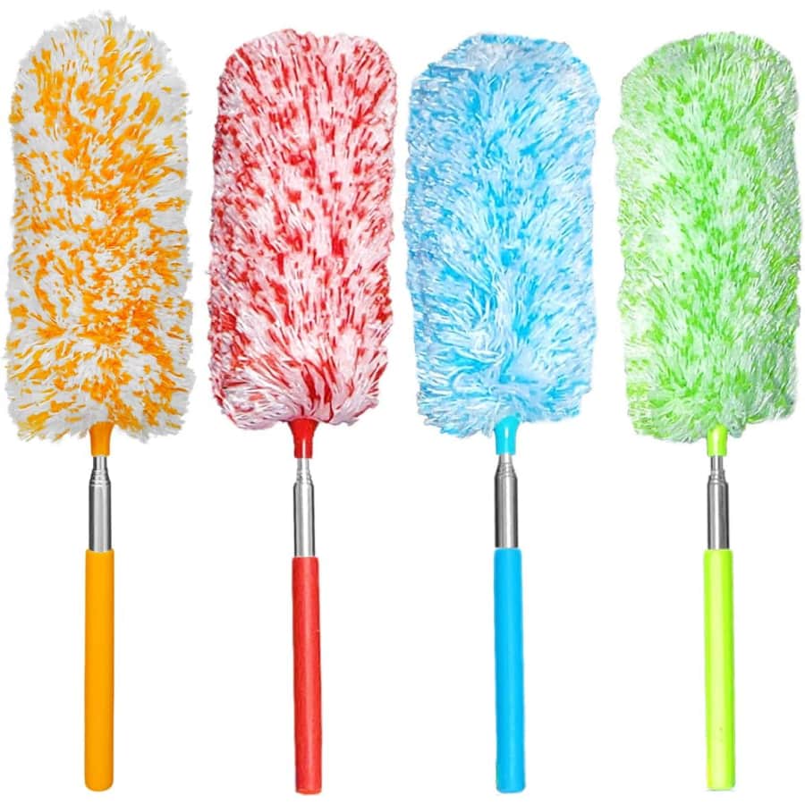 Extendable Microfiber Duster 4-Pack for $10 Extendable Microfiber Duster 4-Pack for $10