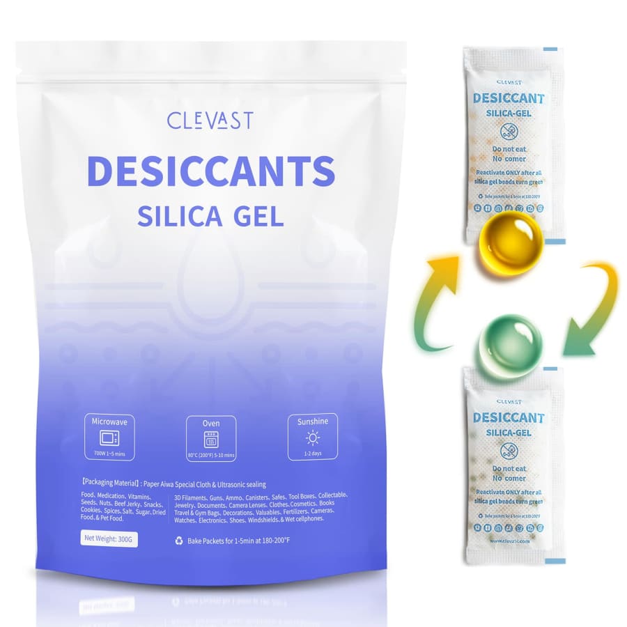 Clevast Silica Gel Packets 30-Pack: $4.99 Clevast Silica Gel Packets 30-Pack: $4.99