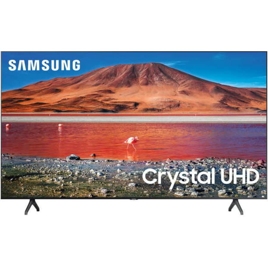 Samsung UN65TU7000B 65" 4K LED UHD Smart TV for $368 in cart