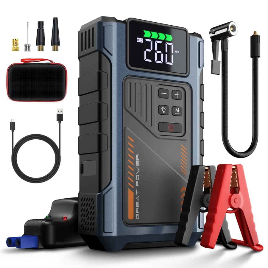 Geeneu 2,500A Car Battery Charger for $39