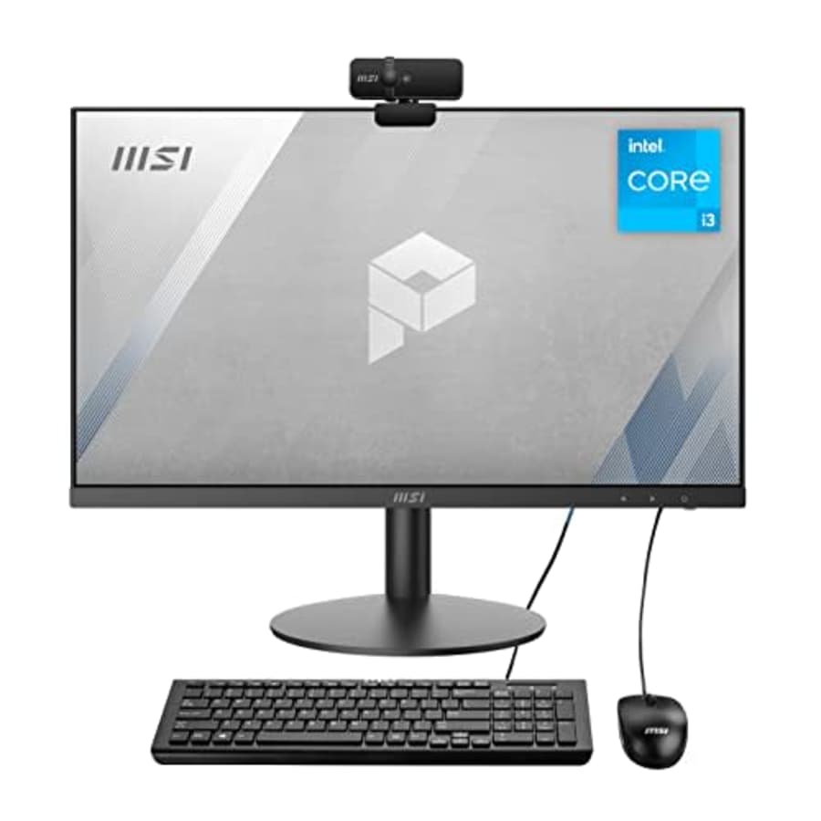 MSI PRO AP241 All-in-One Computer Desktop, 23.8" FHD IPS-Grade LED, Intel Core i3-10105, 8GB for $680