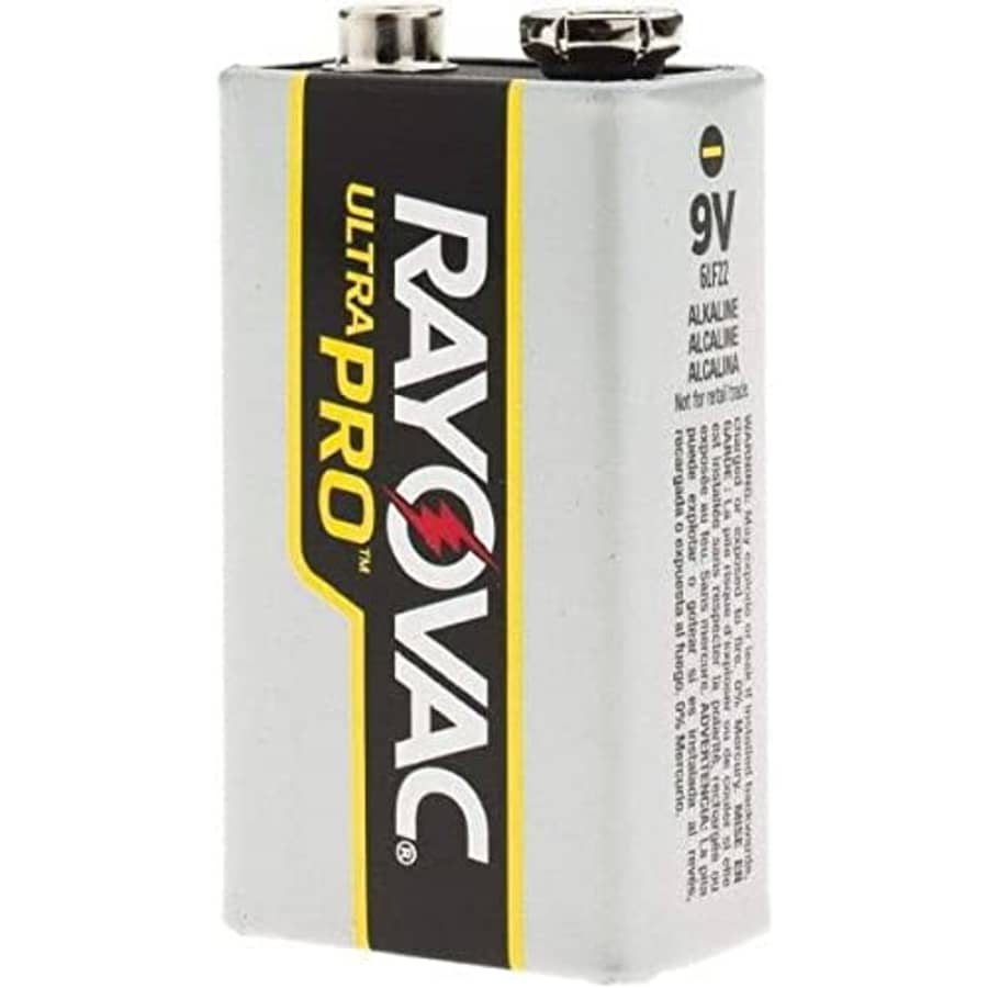 AL-9V RAYOVAC 9V Ultra Pro Industrial Alkaline Batteries 24 Pack for $43