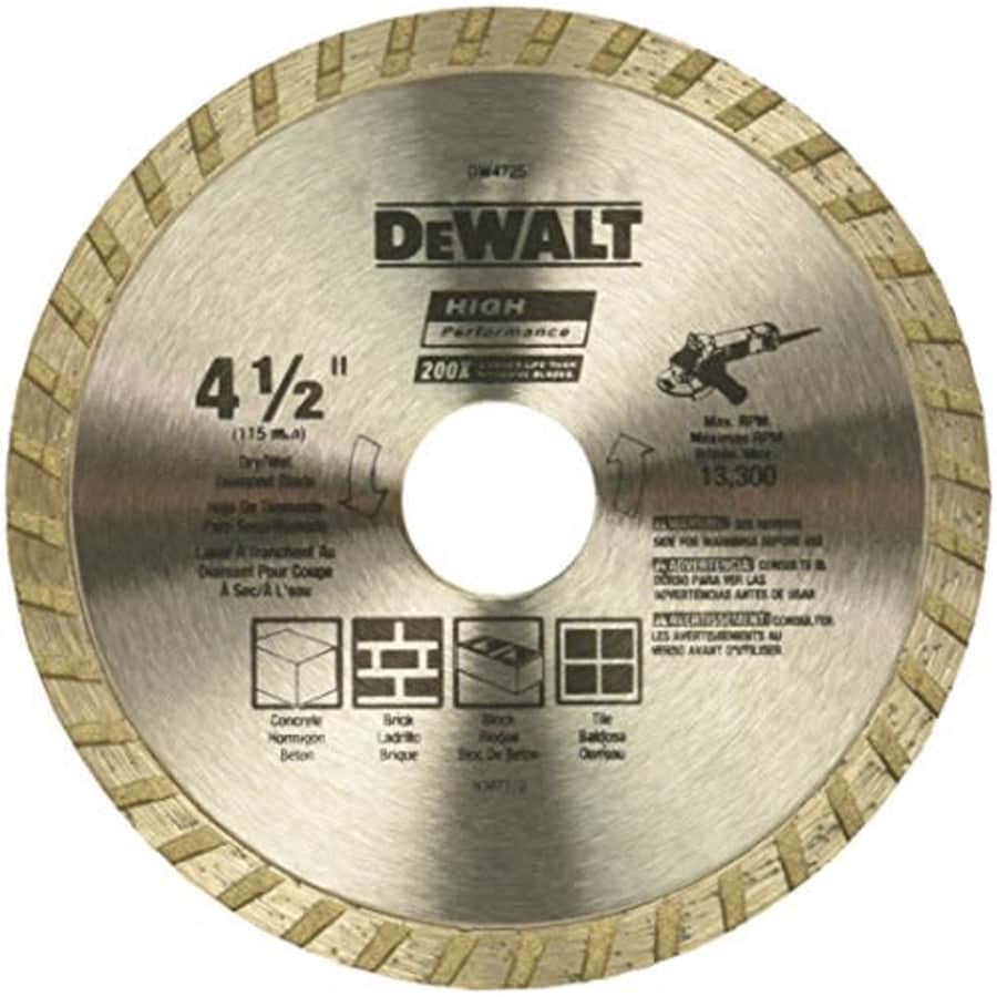 DeWalt Diamond Blade for $14