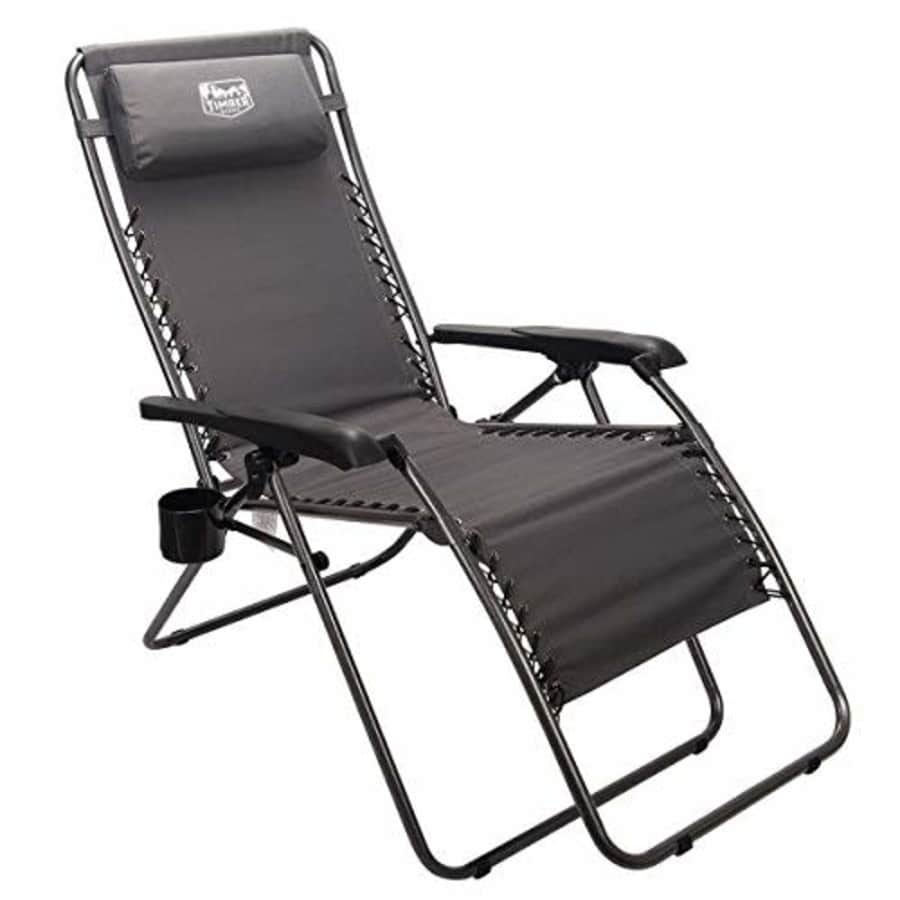 Timber Ridge Zero Gravity Chair Locking Lounge Recliner for Outdoor Beach Patio Camping Support for $106 Timber Ridge Zero Gravity Chair Locking Lounge Recliner for Outdoor Beach Patio Camping Support for $106