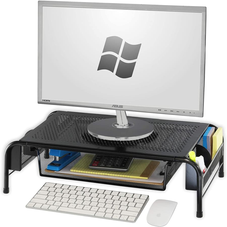 SimpleHouseware Metal Monitor Stand for $25