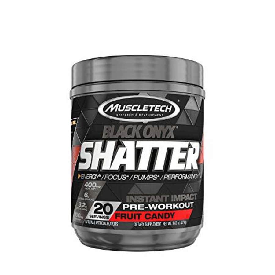 MuscleTech Shatter Black Onyx - Fruit Candy for $28 MuscleTech Shatter Black Onyx - Fruit Candy for $28