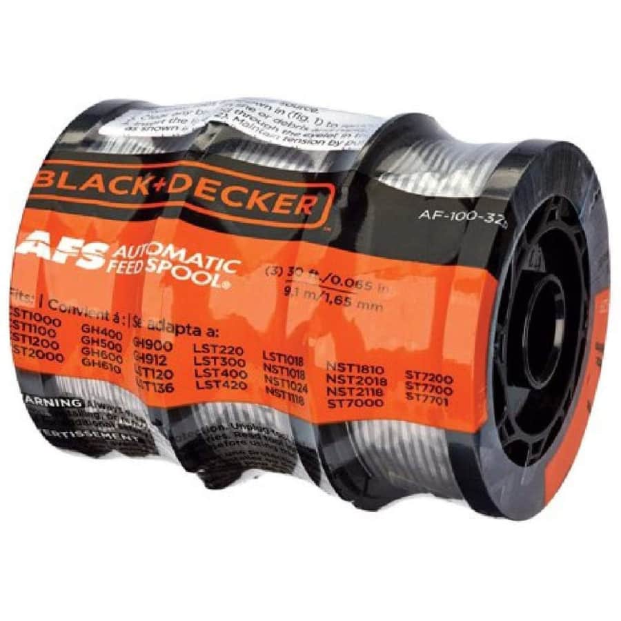 Black+Decker Black + Decker 0.065" 30-Foot Trimmer Line 3-Pack for $20