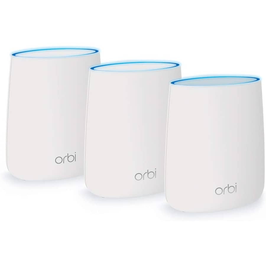 Netgear Orbi Tri-Band Whole Home Mesh WiFi Kit for $200 Netgear Orbi Tri-Band Whole Home Mesh WiFi Kit for $200