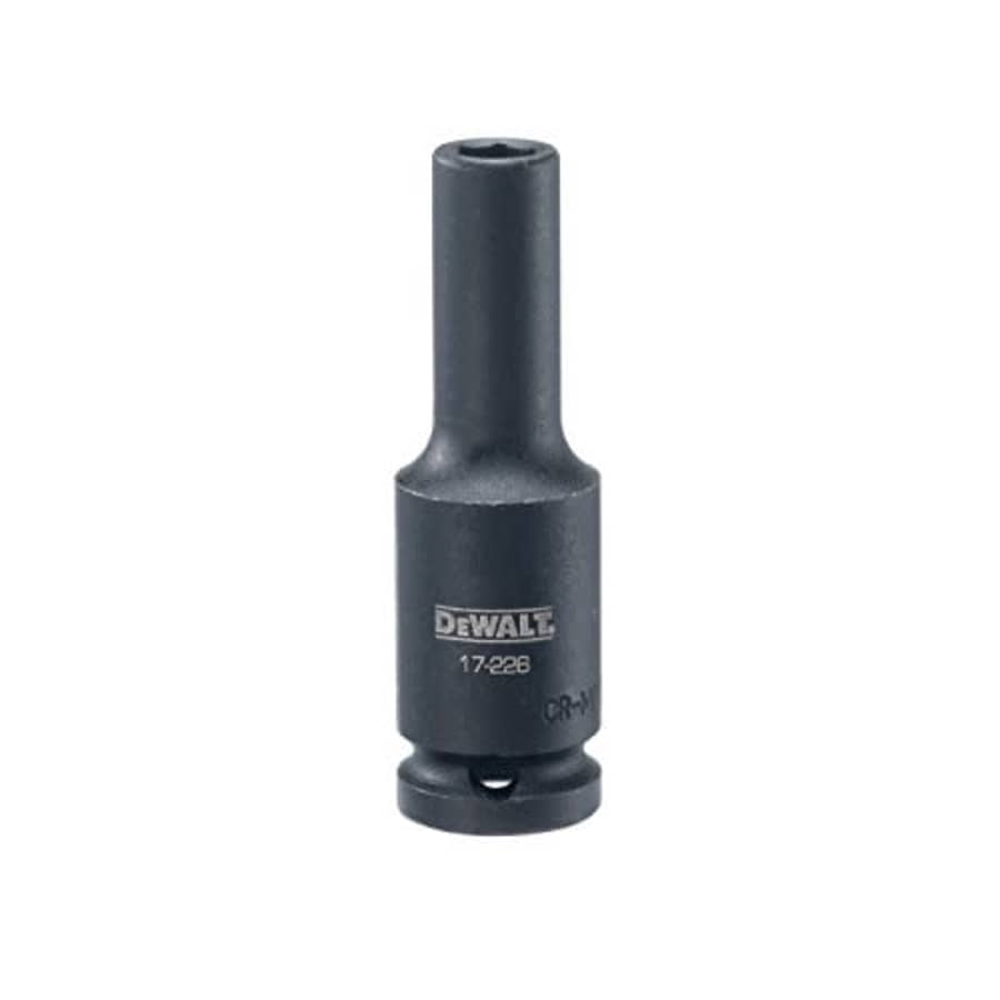 DEWALT 1/2" Drive Impact Socket Deep 6PT 9MM for $8 DEWALT 1/2" Drive Impact Socket Deep 6PT 9MM for $8