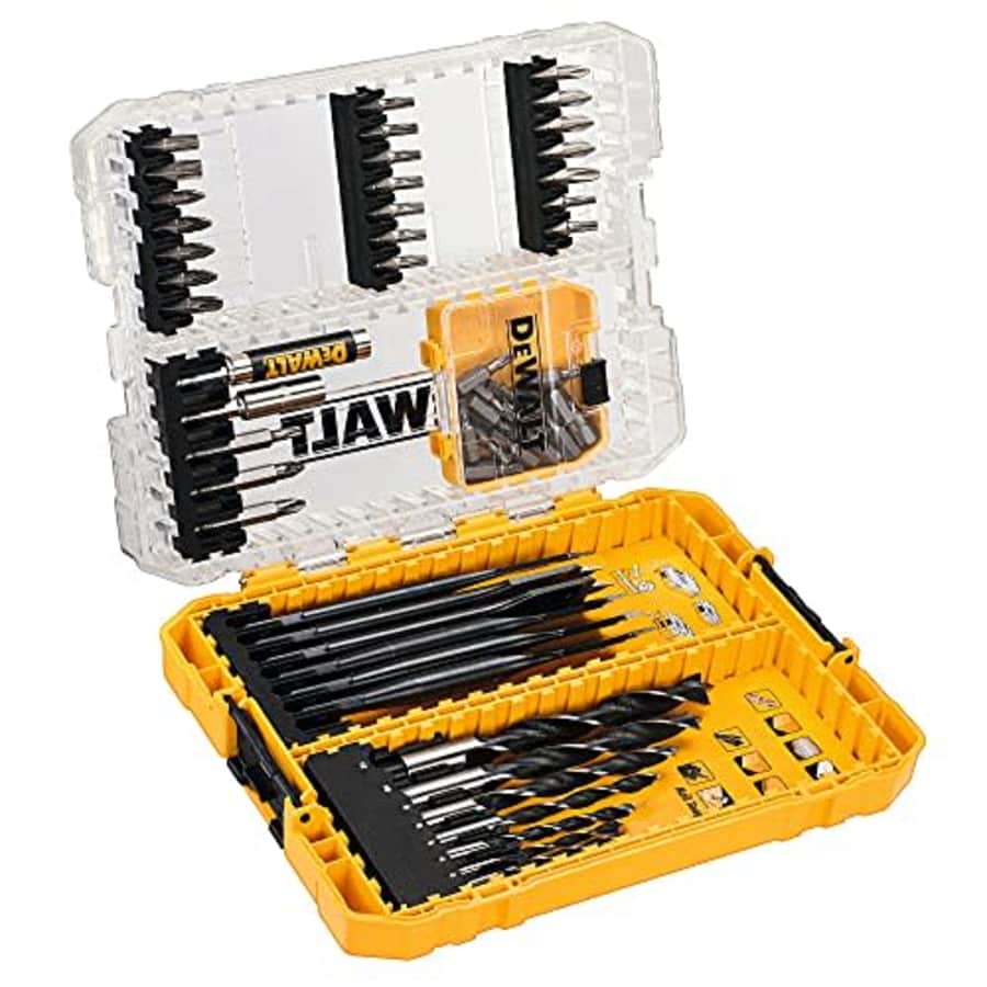 DEWALT DT70758-QZ Tough Case mediana con 57 piezas for $57