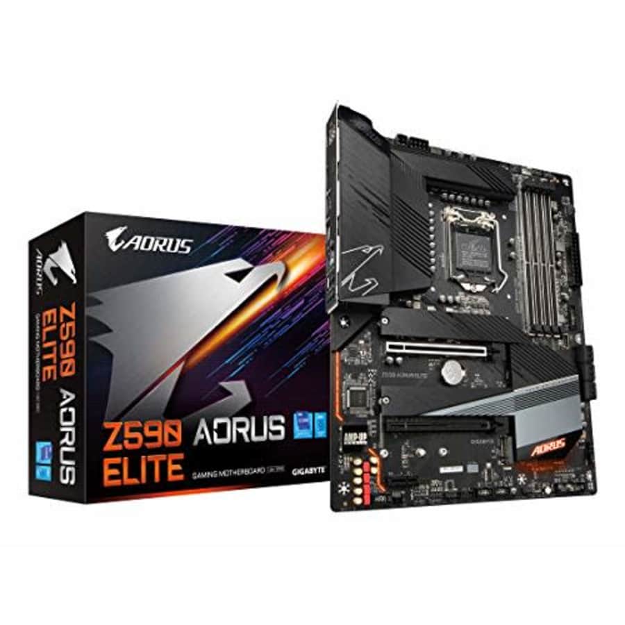 GIGABYTE Z590 AORUS ELITE (LGA 1200/ Intel Z590/ ATX/ Triple M.2/ PCIe 4.0/ USB 3.2 Gen2X2 Type-C/ for $280