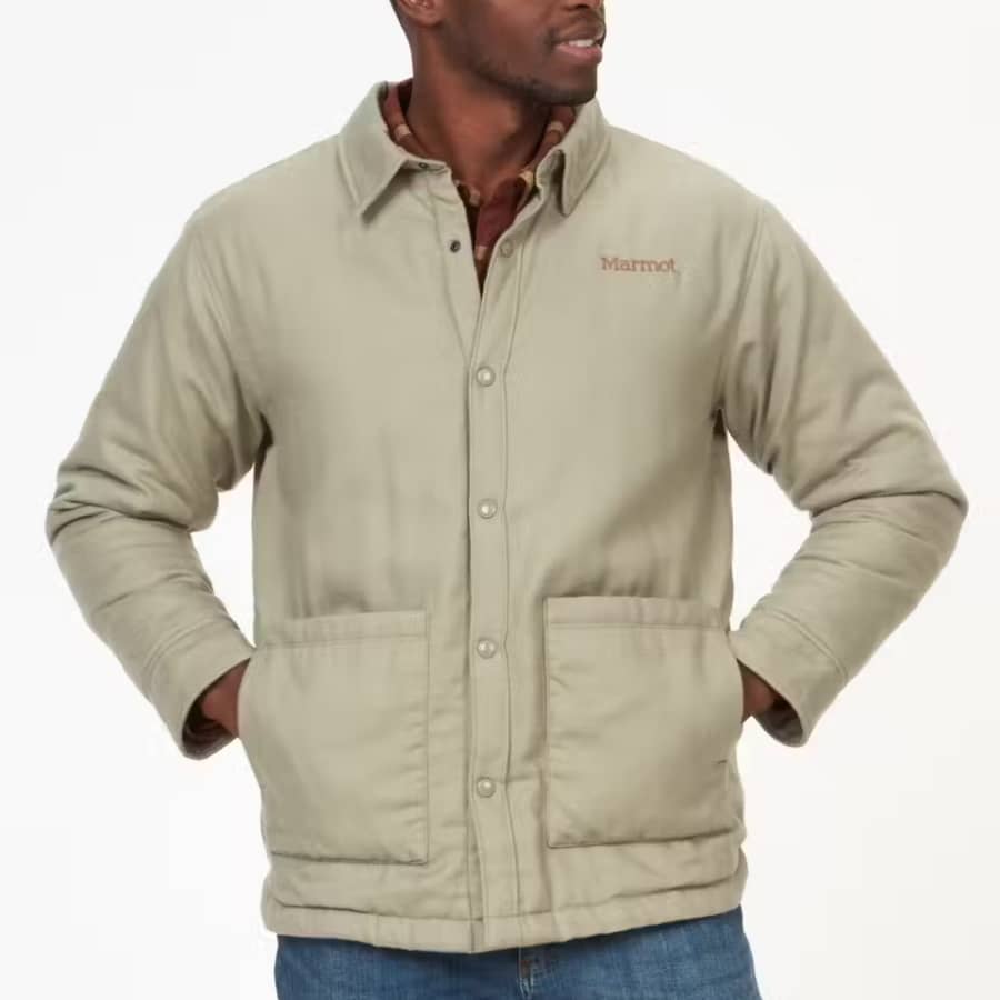 Marmot Men's Lanigan Flannel Chore Coat for $61