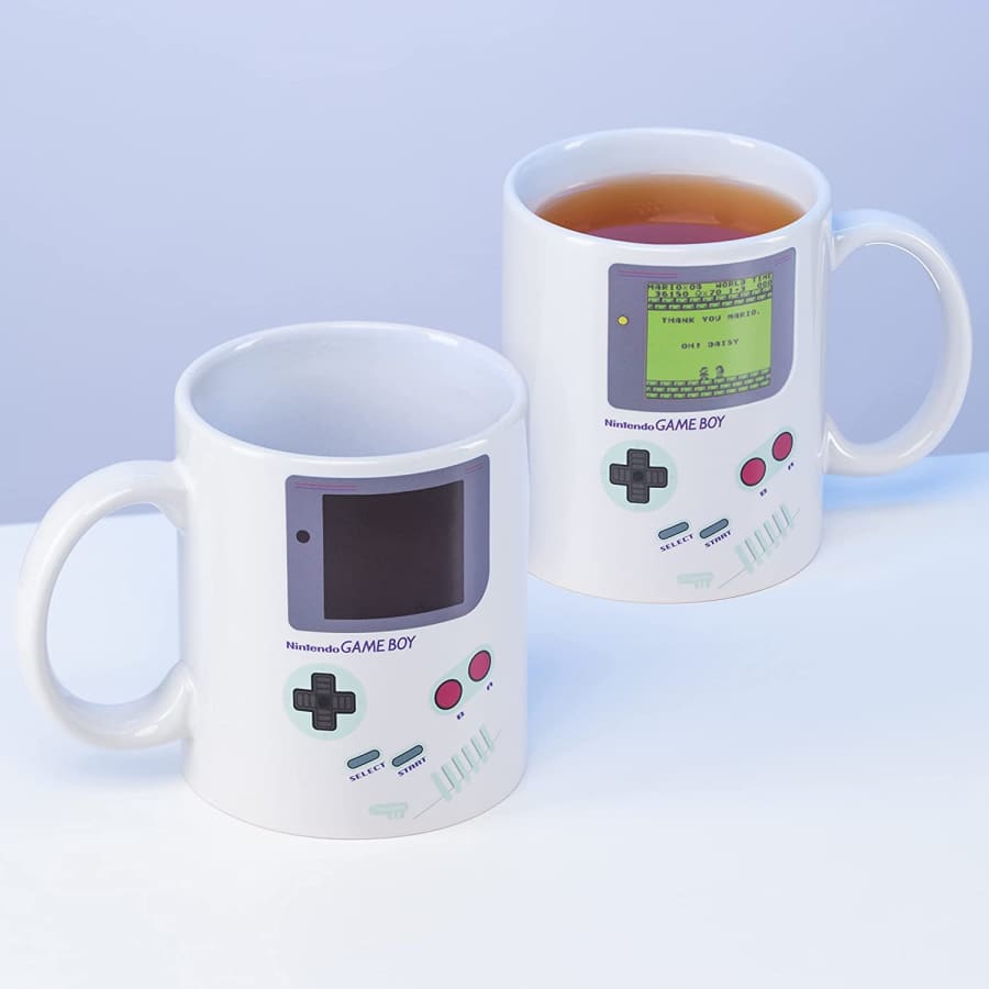 Paladone Gameboy Heat Changing Coffee Mug for $16 Paladone Gameboy Heat Changing Coffee Mug for $16