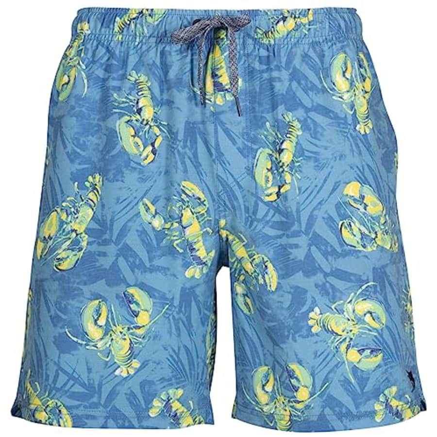 Salt Life Rock Lobster Volley Short, Azure, XX-Large for $18 Salt Life Rock Lobster Volley Short, Azure, XX-Large for $18