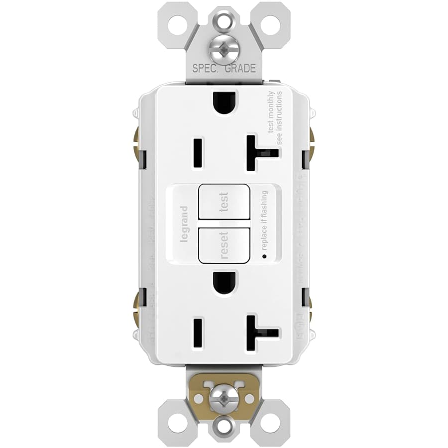 Legrand Radiant 20-Amp GFCI Outlet for $17 Legrand Radiant 20-Amp GFCI Outlet for $17