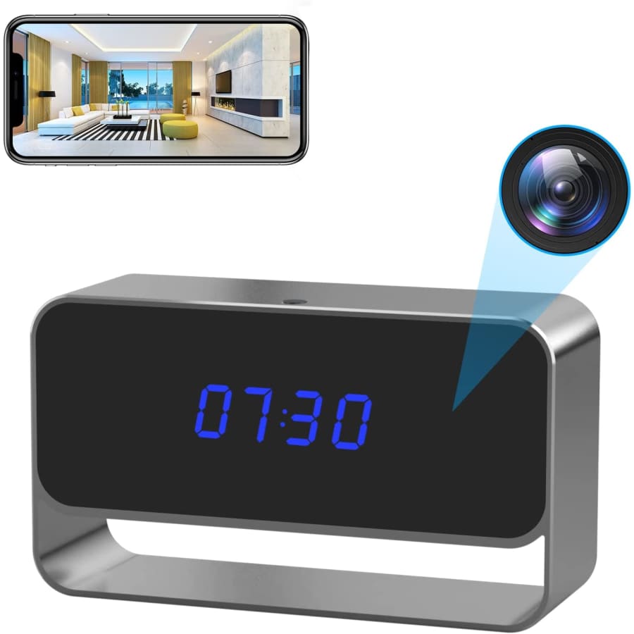 GooSpy 1080p Hidden Camera Clock for $35
