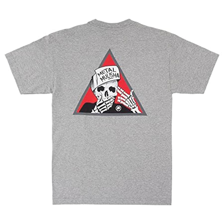 Metal Mulisha Men's Craze T-Shirt, Athletic Heather, Small for $18