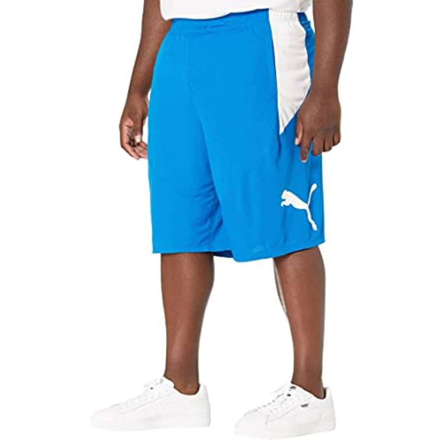 PUMA Men's Big & Tall Cat Shorts BT, Future Blue White, 3X-Large (Tall) for $79
