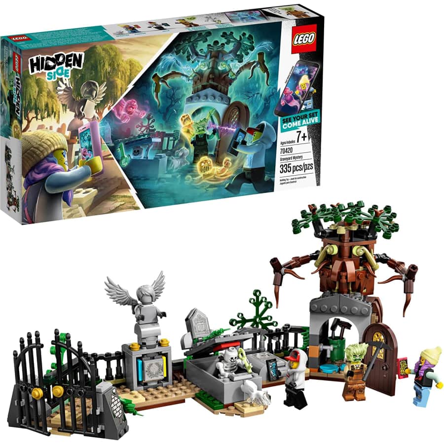 Lego Hidden Side Graveyard Mystery Kit for $64